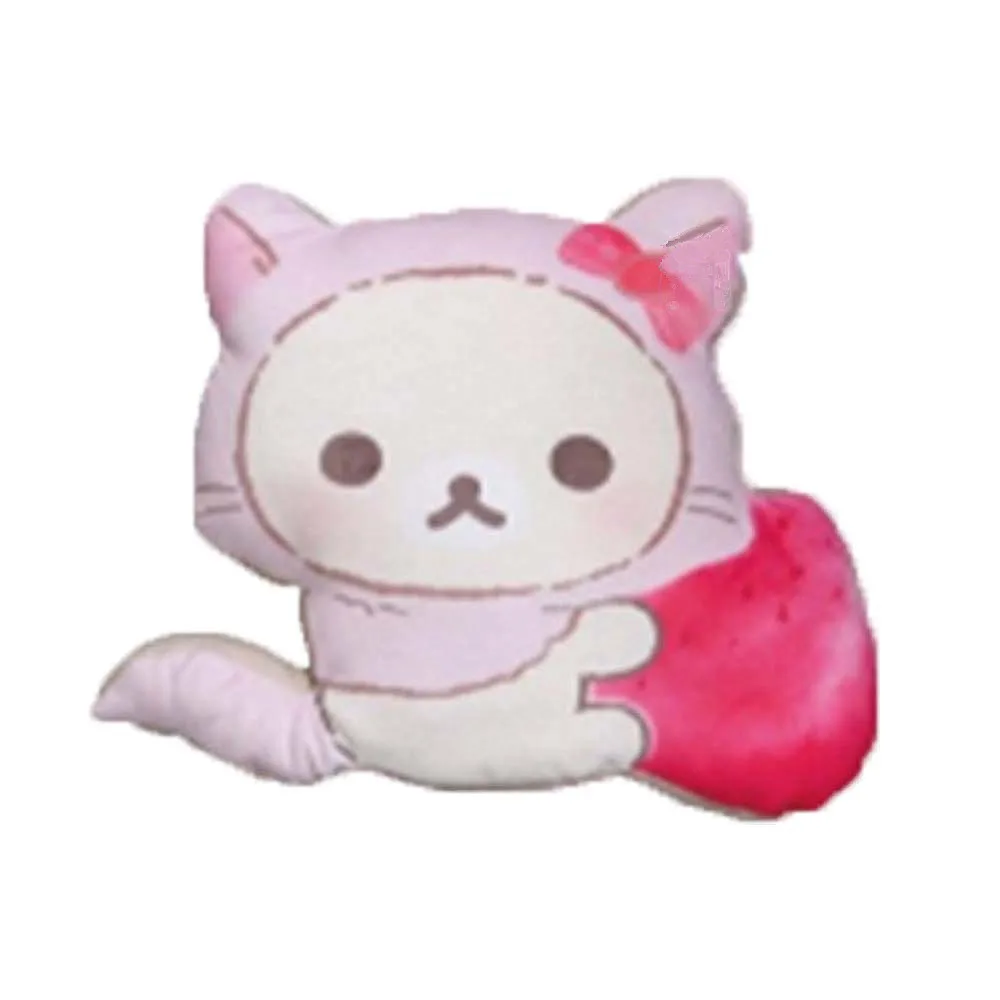New Kawaii Cute Rilakkuma Korilakkuma Bear Strawberries Plush Pillow Cushion Kids Girls Stuffed Toys For Children Gifts
New Kawaii Cute Rilakkuma Korilakkuma Bear Strawberries Plush Pillow Cushion Kids Girls Stuffed Toys For Children Gifts