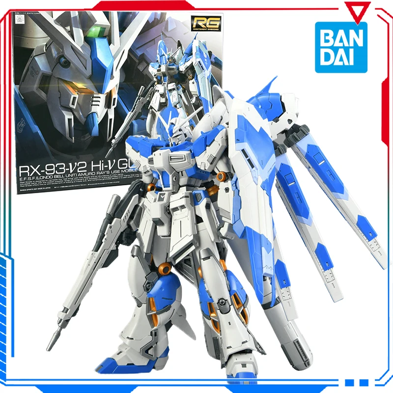 Bandai Gundam Model Kit RG RX-93-V2 HI-V GUNDAM Action Figure Assembly Model Toys Collectible Ornaments for Kids
Bandai Gundam Model Kit RG RX-93-V2 HI-V GUNDAM Action Figure Assembly Model Toys Collectible Ornaments for Kids