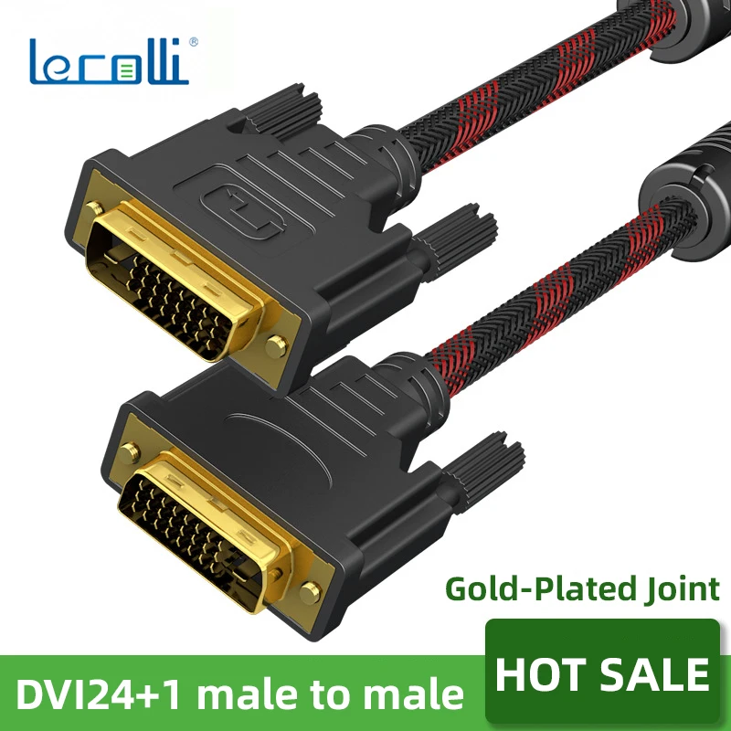 Dvi Cable 24+1 Computer Monitor Connecting Cable 1/1.5/2/3/5/10/15/20 Meters Video Hd Cable Dvi Male To Male Data Cable
Dvi Cable 24+1 Computer Monitor Connecting Cable 1/1.5/2/3/5/10/15/20 Meters Video Hd Cable Dvi Male To Male Data Cable