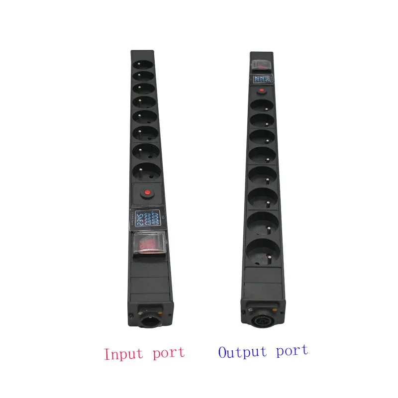 PDU power strip aviation plug 2-8AC French socket with ammeter an SAC3MPX SAC3FPX input output With switch control
PDU power strip aviation plug 2-8AC French socket with ammeter an SAC3MPX SAC3FPX input output With switch control
