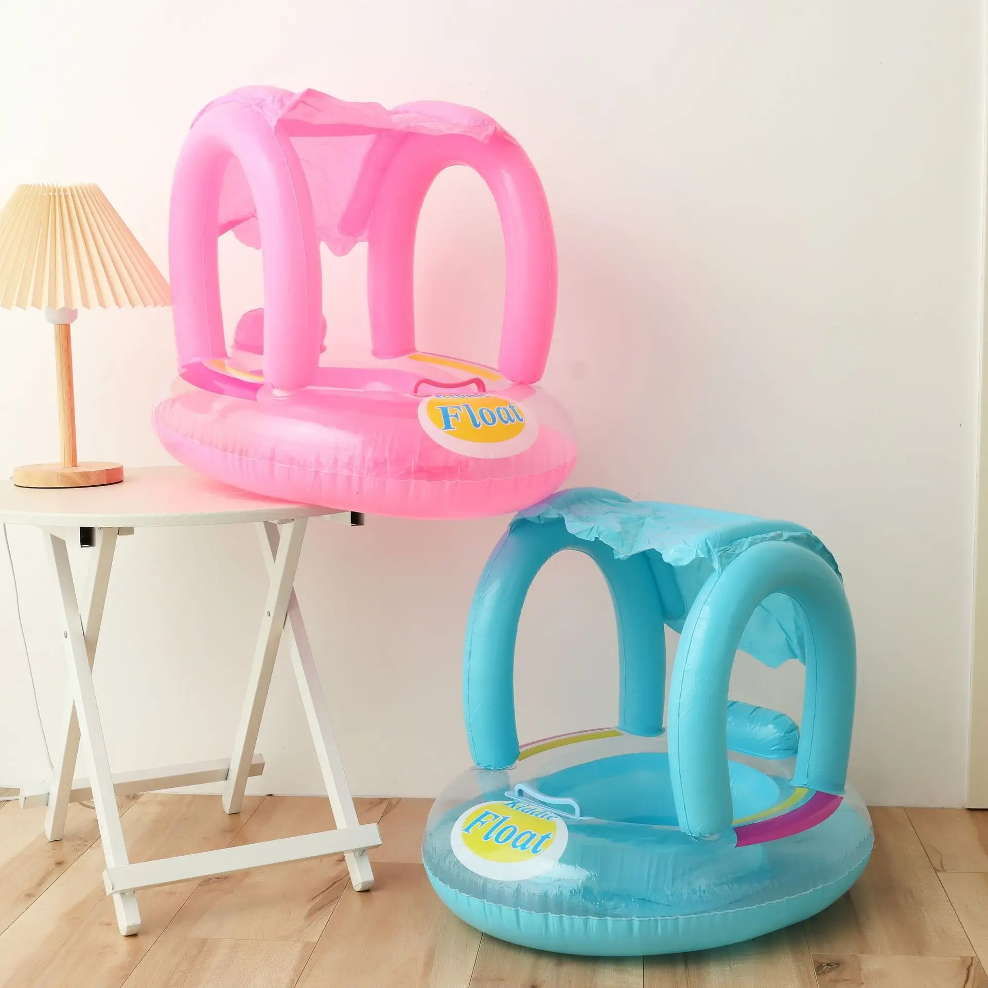 Children's Cute Baby Swimming Sunshade Ring Floats Safety Seat Cartoon Toddler Pool Swim Trainer Infant Kids Summer Circle Rings
Children's Cute Baby Swimming Sunshade Ring Floats Safety Seat Cartoon Toddler Pool Swim Trainer Infant Kids Summer Circle Rings
