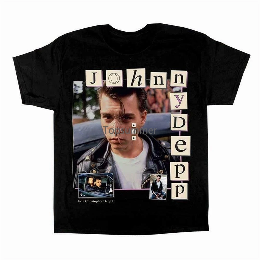 Johnny Depp Homage T-Shirt Black Retro Graphic Vintage Design Tee Unisex Men Big Tall Tee Shirt
Johnny Depp Homage T-Shirt Black Retro Graphic Vintage Design Tee Unisex Men Big Tall Tee Shirt
