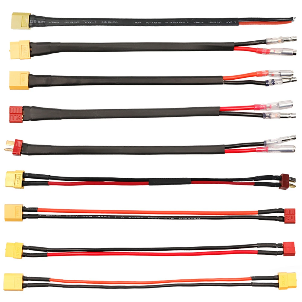 Electric Bicycle Adapter -Bullet/XT60/XT Male Female Ebike Battery Cable 200mm Rubber+Metal E-bike Accessories Cycling Parts
Electric Bicycle Adapter -Bullet/XT60/XT Male Female Ebike Battery Cable 200mm Rubber+Metal E-bike Accessories Cycling Parts