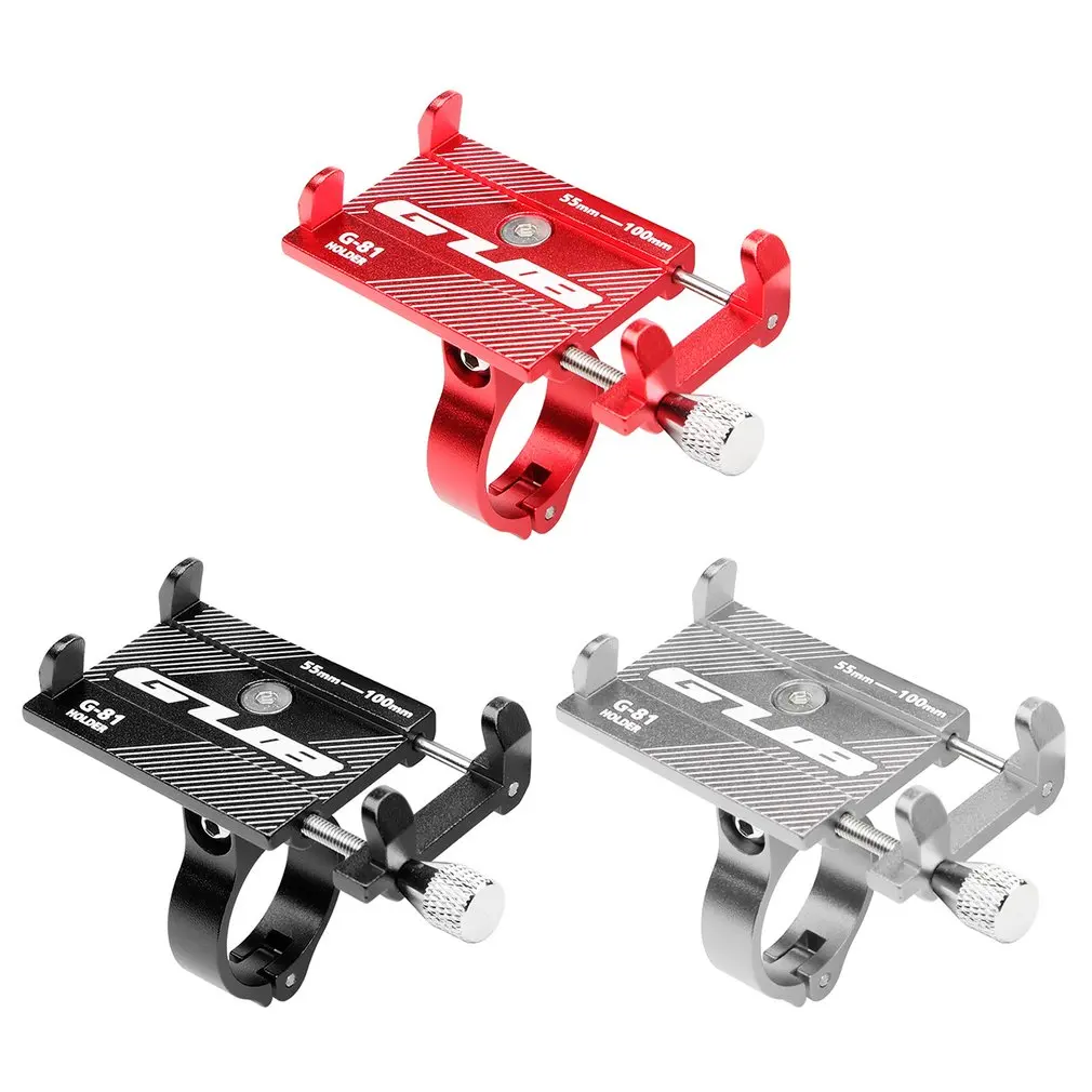 

GUB G-85 Aluminum Alloy Mobile Phone Holder Handlebar Phone Mount Bracket Rack for Electric Scooter Bike Bicycle Accessories