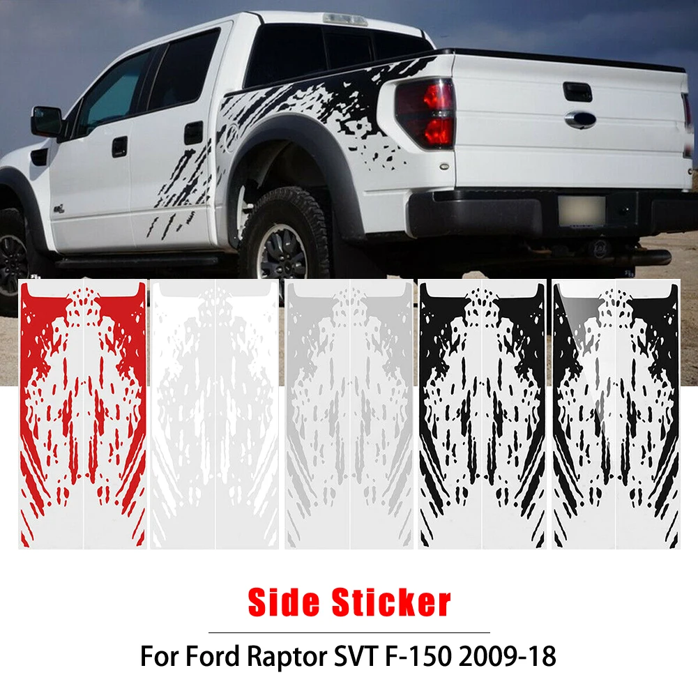 Funny Car Sticker Side Bed Mud Splash Kit Decal Sticker Vinyl For Ford Raptor SVT F-150 2009-2018 Decoration Decal Car Stickers
Funny Car Sticker Side Bed Mud Splash Kit Decal Sticker Vinyl For Ford Raptor SVT F-150 2009-2018 Decoration Decal Car Stickers