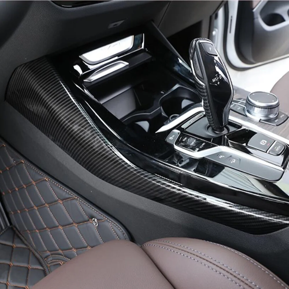 For BMW X3 G01 2019 2020 ABS Carbon Fiber Car Center Console Gear Shift Panel Sticker Decorative Strip Cover Trim Styling
For BMW X3 G01 2019 2020 ABS Carbon Fiber Car Center Console Gear Shift Panel Sticker Decorative Strip Cover Trim Styling