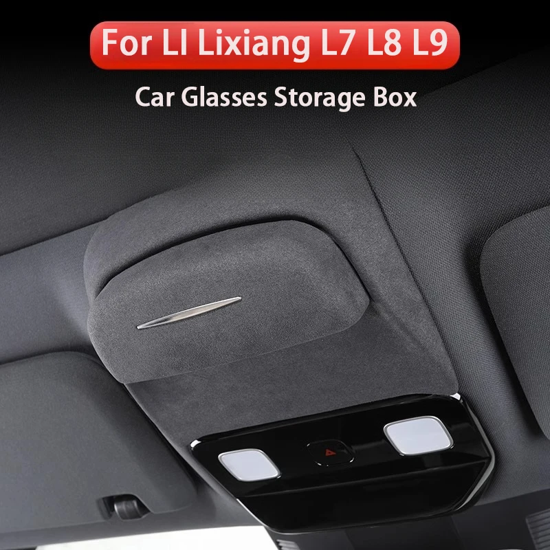 For Li Lixiang One L7 L8 L9 2022 2023 Car Sunroof Suede Sunglasses Storage Organizer Box Car Glasses Holder Case fit L7/L8/L9
For Li Lixiang One L7 L8 L9 2022 2023 Car Sunroof Suede Sunglasses Storage Organizer Box Car Glasses Holder Case fit L7/L8/L9