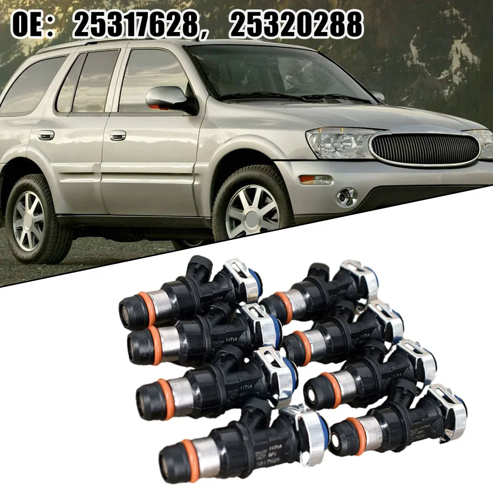 8Pcs Fuel Injector For Chevrolet 1500 V8 4.8/5.3 2001-2006 ABS Plastic + Metal Engine Parts Fuel Supply System OE 25317628
8Pcs Fuel Injector For Chevrolet 1500 V8 4.8/5.3 2001-2006 ABS Plastic + Metal Engine Parts Fuel Supply System OE 25317628