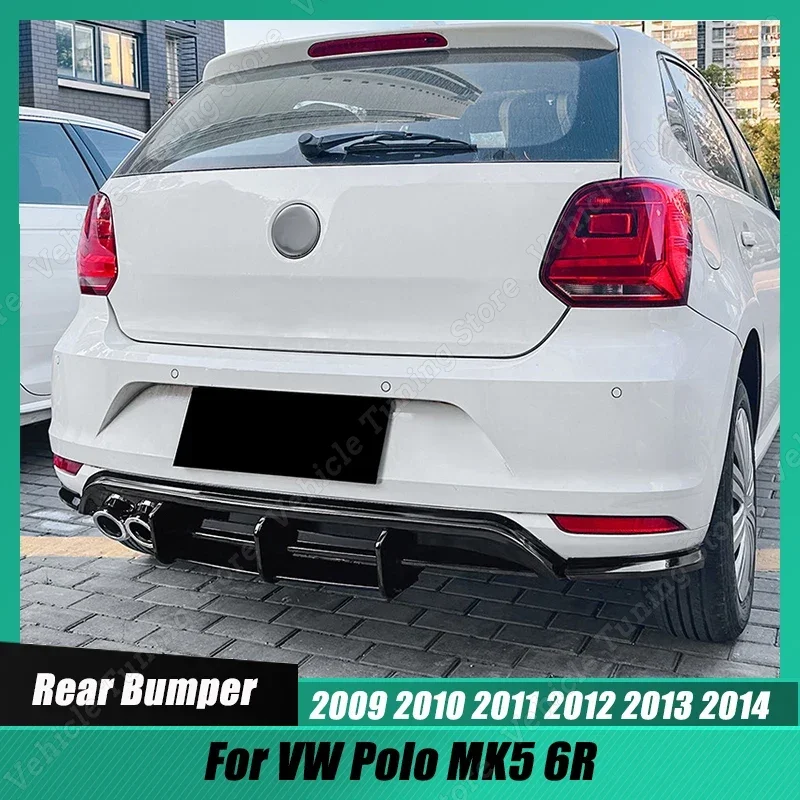 Car Rear Bumper Lip Spoiler Cover Splitter Body Kit Tuning Gloss Black ABS For VW Polo MK5 6R 2009 2010 2011 2012 2013 2014
Car Rear Bumper Lip Spoiler Cover Splitter Body Kit Tuning Gloss Black ABS For VW Polo MK5 6R 2009 2010 2011 2012 2013 2014