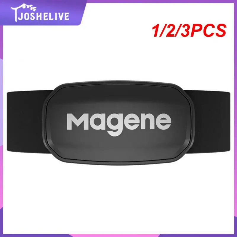 

1/2/3PCS Magene Mover H64 Heart Rate Sensor Dual Mode ANT Bluetooth With Chest Strap Cycling Computer Bike forWahoo Garmin