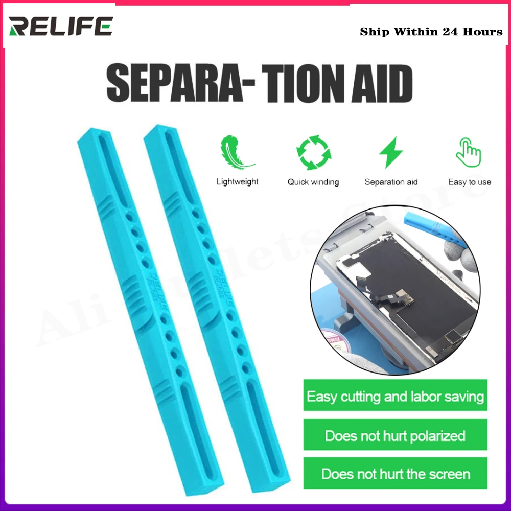 Relife Cutting Wire Stick Separation Aid Multi-angle Application Quick Winding Labor-saving Phone Repair Tool
Relife Cutting Wire Stick Separation Aid Multi-angle Application Quick Winding Labor-saving Phone Repair Tool