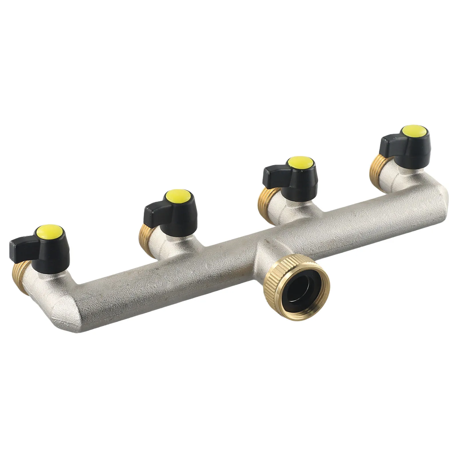 Reliable 4 Way Brass Water Distributor Perfect Fit for Dishwashers and Washing Machines Industrial Grade (3/4 inch)
Reliable 4 Way Brass Water Distributor Perfect Fit for Dishwashers and Washing Machines Industrial Grade (3/4 inch)