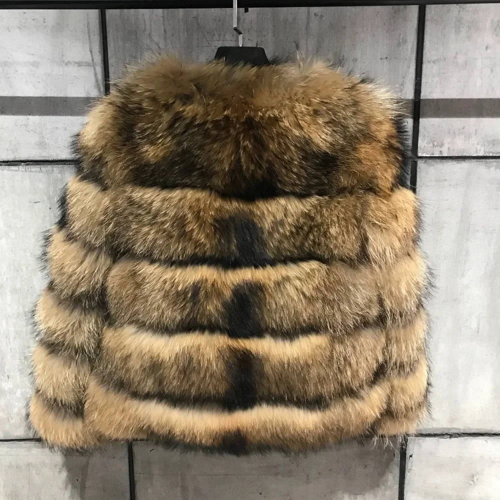 Women Fake Raccoon Fur Jacket Autumn Winter Faux Fur Fox Coats Short Coat Jackets Furry Outerwear Elegant Thick Warm Coats 22 Se1cd20bbbfcb4fb3aecaf7d7a5cebf457