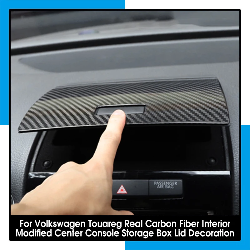 For Volkswagen VW Touareg 2011-2018 Real Carbon Fiber Car Interior Modified Center Console Storage Box Lid Decoration Accessory
For Volkswagen VW Touareg 2011-2018 Real Carbon Fiber Car Interior Modified Center Console Storage Box Lid Decoration Accessory