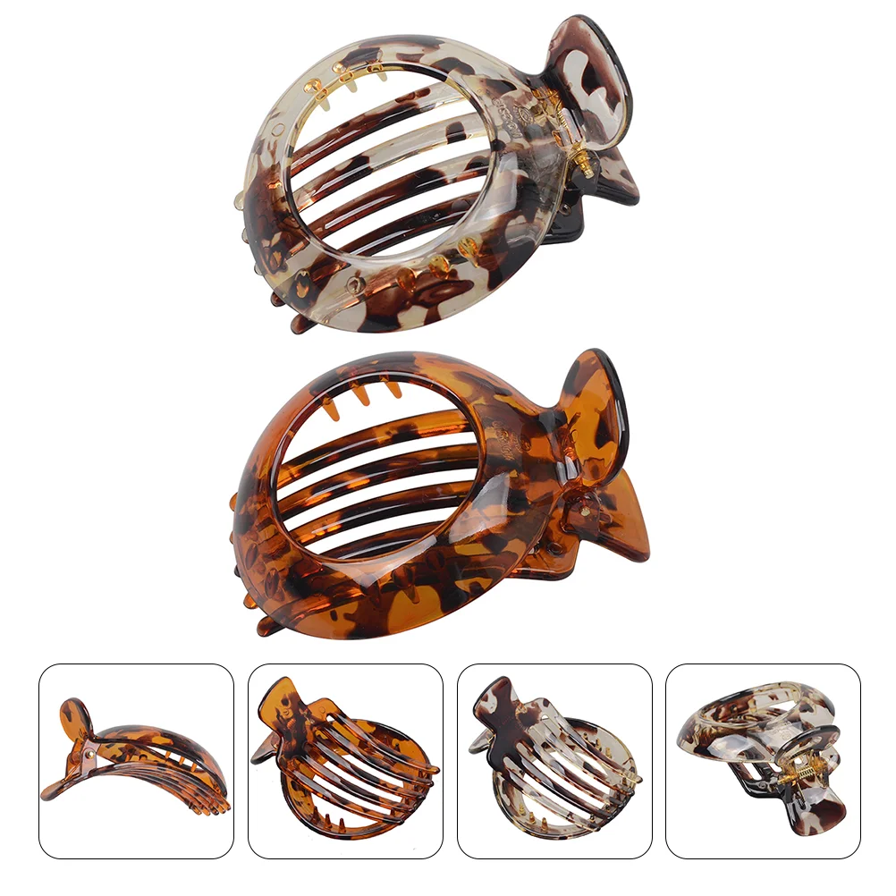 2 Pcs Hairpin Clips Barrettes Round Shape Women Headdress Resin Tiara Stylish Fashion Decor Accessories
2 Pcs Hairpin Clips Barrettes Round Shape Women Headdress Resin Tiara Stylish Fashion Decor Accessories