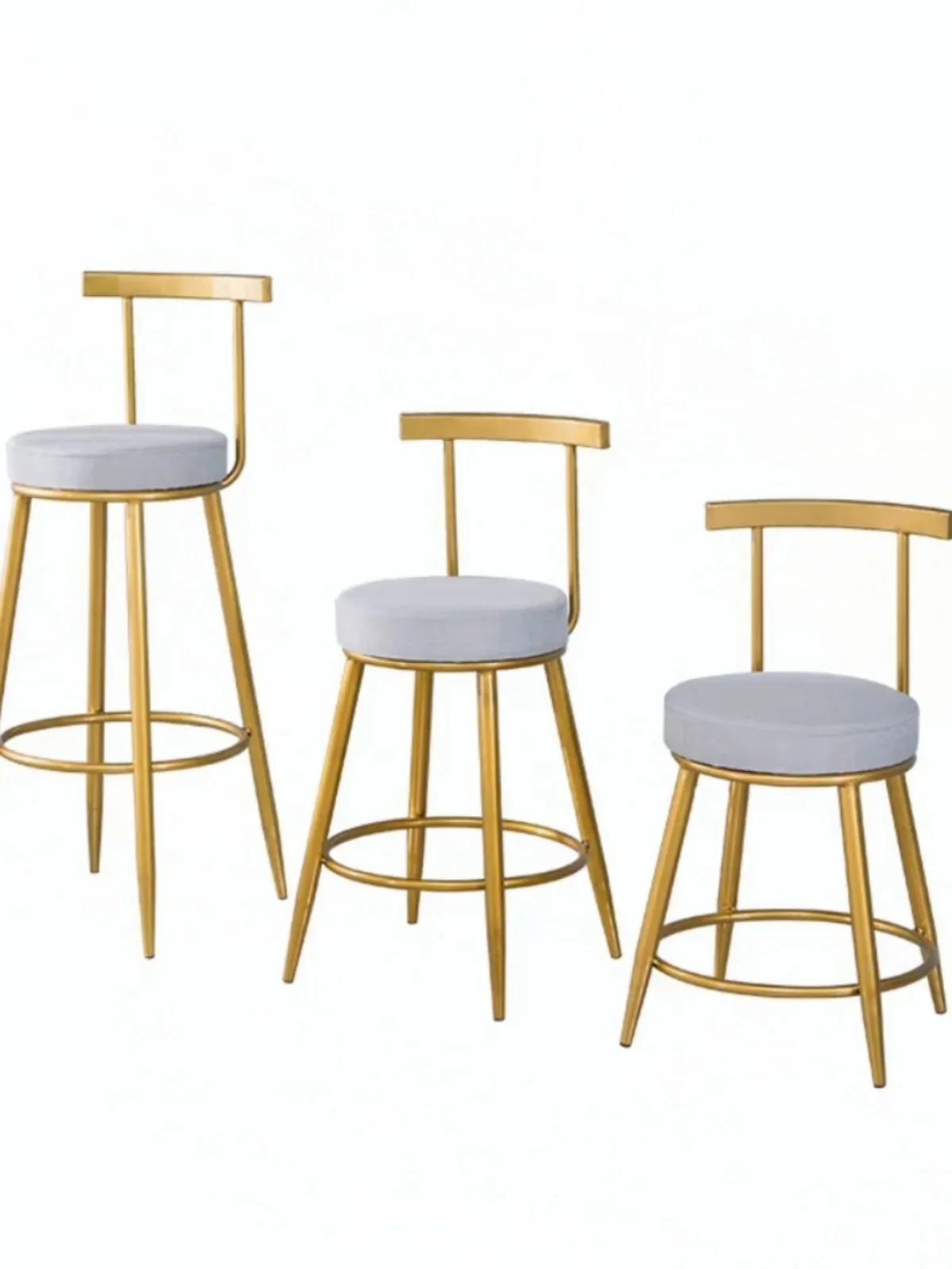 Living Room Lounges Bar Chairs Nordic Gold Metal Banquet Dinning Bar Chairs Minimalist Lounges Backrest Sillas Home Furniture XT
Living Room Lounges Bar Chairs Nordic Gold Metal Banquet Dinning Bar Chairs Minimalist Lounges Backrest Sillas Home Furniture XT
