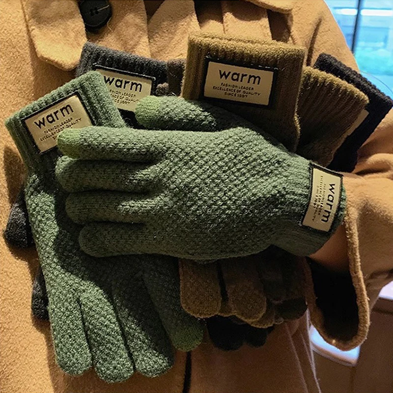 Cycling Knitted Gloves Split Finger Touch Screen Gloves Wool Thickened Warm Cycling Anti-Skid Five Fingers Padded Men And Women
Cycling Knitted Gloves Split Finger Touch Screen Gloves Wool Thickened Warm Cycling Anti-Skid Five Fingers Padded Men And Women
