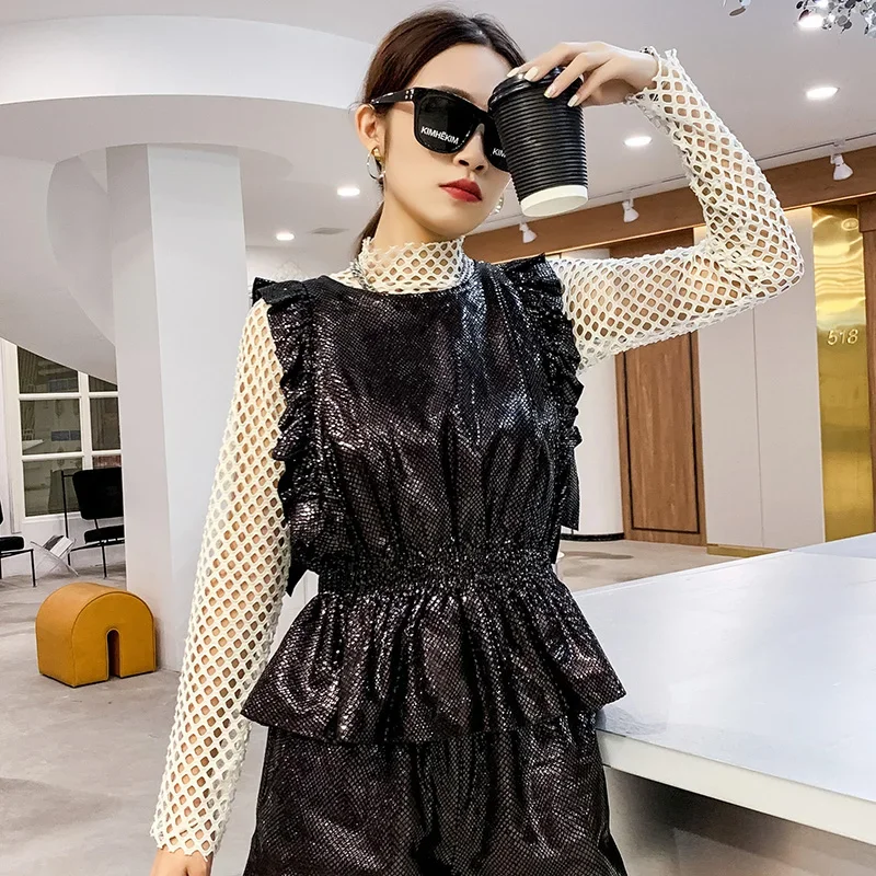 Fashion High Quality Genuine Sheepskin Leather Vests Jackets for Women Summer 2021 Elegant Female Tops Chaqueta Mujer Zjt2557
Fashion High Quality Genuine Sheepskin Leather Vests Jackets for Women Summer 2021 Elegant Female Tops Chaqueta Mujer Zjt2557