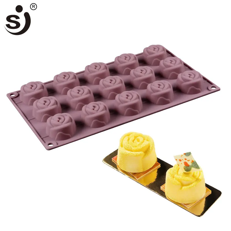 SILIKOLOVE 3D силиконовая форма в виде цветка розы для украшения тортов, DIY домашние Аксессуары для выпечки, десерты, сладости, инструменты 
SILIKOLOVE 3D силиконовая форма в виде цветка розы для украшения тортов, DIY домашние Аксессуары для выпечки, десерты, сладости, инструменты