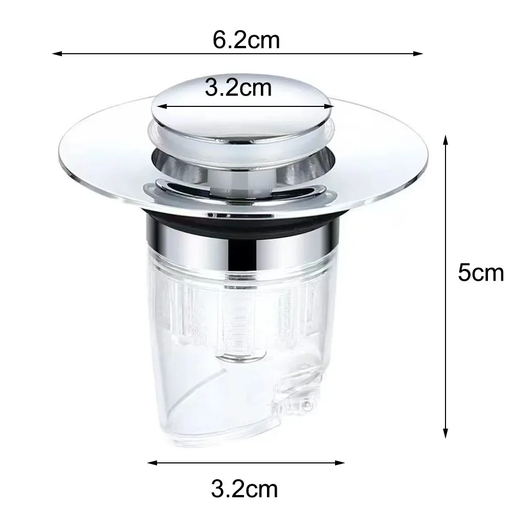 New Universal Wash Basin Leak Plug Basin Pop-up Core Universal Drain Press Filter Bathroom Kitchen Bathtub Stopper
New Universal Wash Basin Leak Plug Basin Pop-up Core Universal Drain Press Filter Bathroom Kitchen Bathtub Stopper