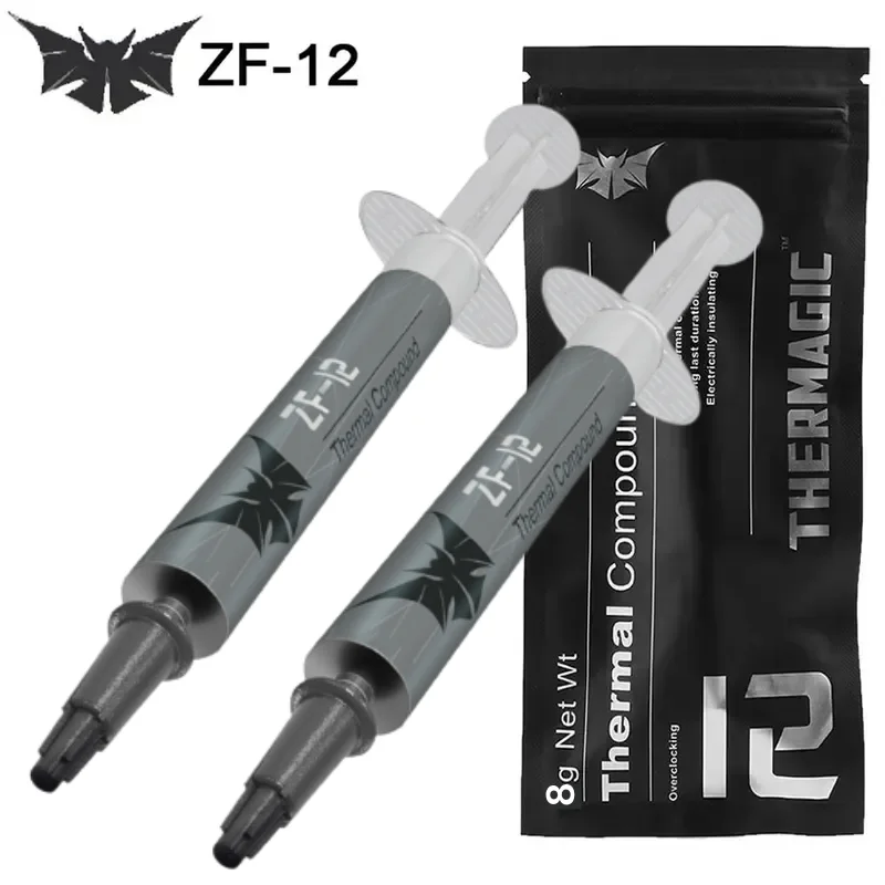 

ZF-12/ZF 12W/mk Thermal Grease Heatsink Thermal Paste For CPU Heat Sink Commpound Processors Plaster Water Cooling Cooler