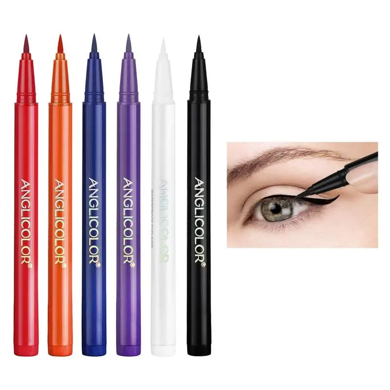Neon Eyeliner Pen Waterproof Cruelty-Free Eyeliner With Liquid Women Eye Makeup Accessories For Halloween Party Stage
Neon Eyeliner Pen Waterproof Cruelty-Free Eyeliner With Liquid Women Eye Makeup Accessories For Halloween Party Stage