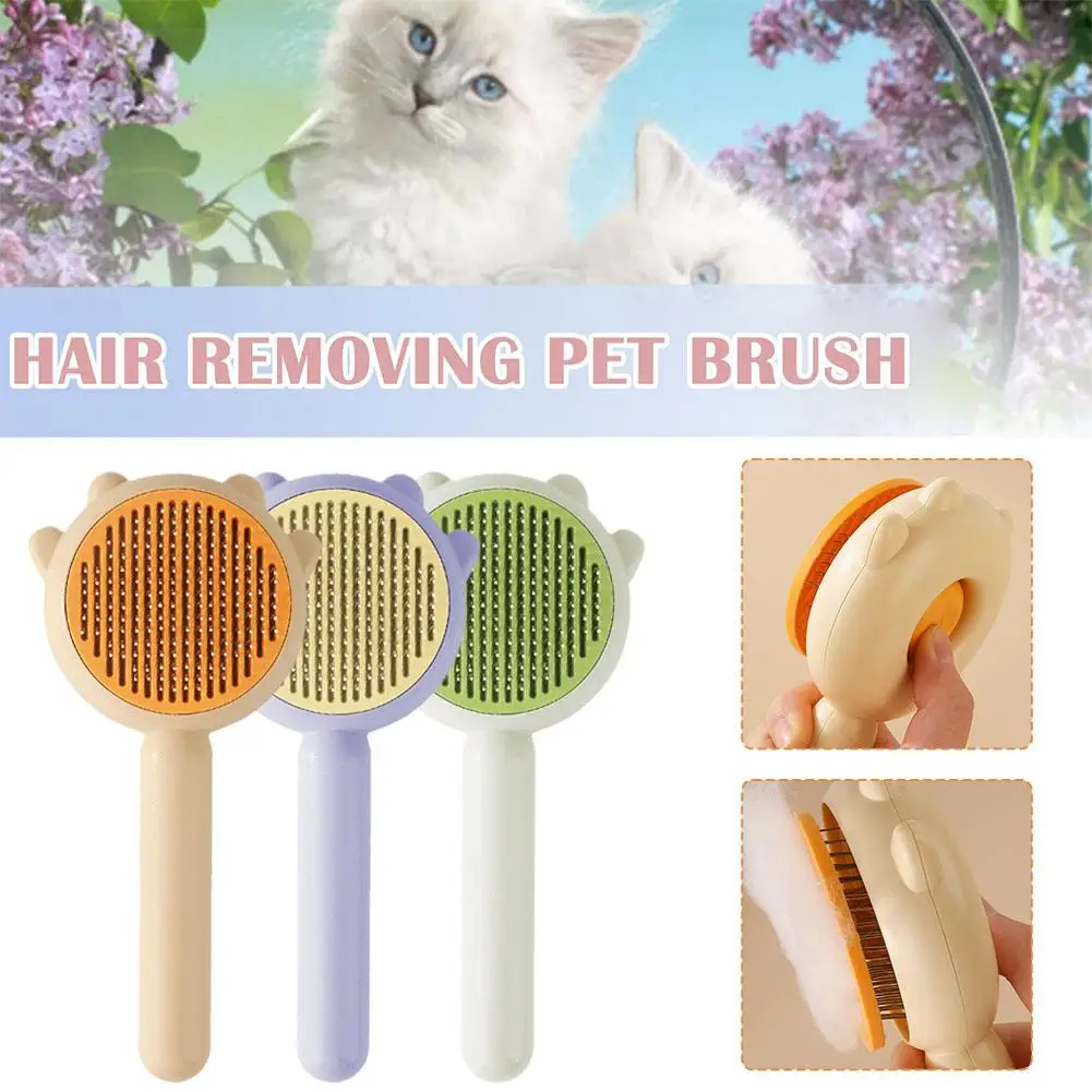 Pet Brush Remove Tangles And Loose Hair Pet Grooming One-click Removal Hair Brush Cat Dog Self Pet Supplies Cleaning And L5P5
Pet Brush Remove Tangles And Loose Hair Pet Grooming One-click Removal Hair Brush Cat Dog Self Pet Supplies Cleaning And L5P5
