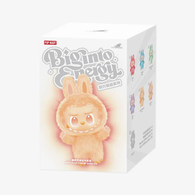 Genuine Labubu THE MONSTERS 3.0 Big into Energy Plush Doll - Pop Mart Official Blind Box Soft Collectible Toys Genuine Labubu THE MONSTERS 3.0 Big into Energy Plush Doll - Pop Mart Official Blind Box Soft Collectible Toys