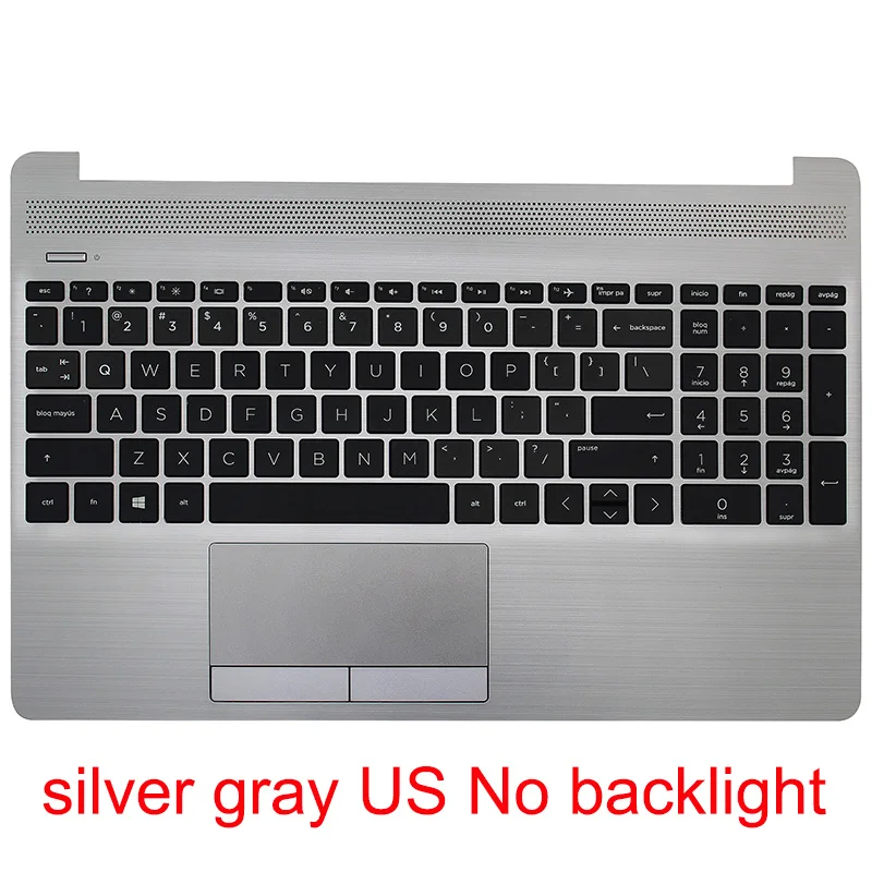 Laptop palm rest case for Pavilion 15S-DU 15S-DY DR GW CS 15-DW 250 G8 TPN-C139 black upper cover keyboard L52023-001 L94460-001 Laptop palm rest case for Pavilion 15S-DU 15S-DY DR GW CS 15-DW 250 G8 TPN-C139 black upper cover keyboard L52023-001 L94460-001