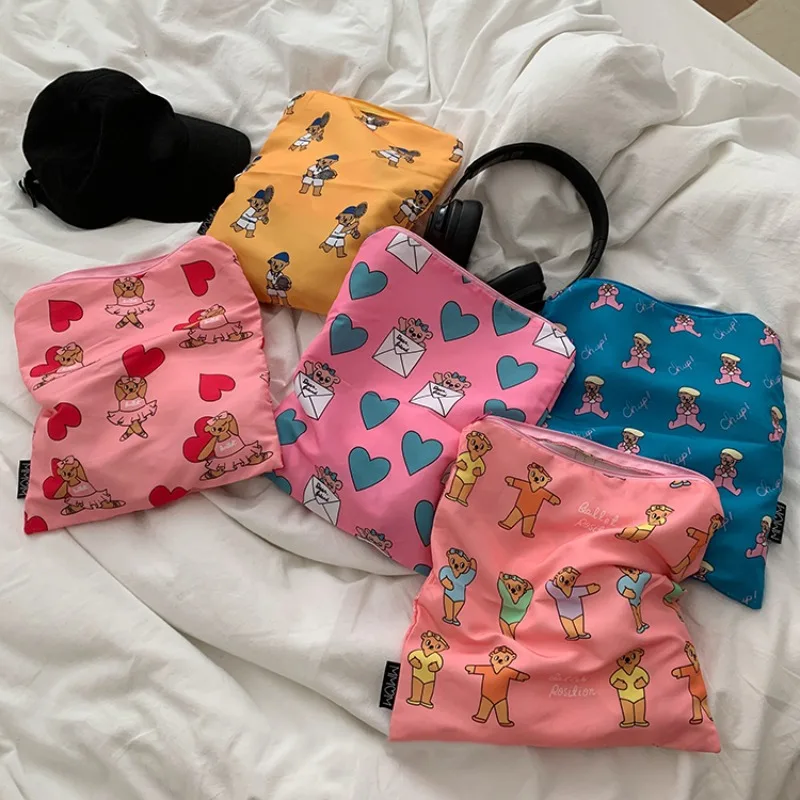 ISKYBOB Women Cartoon Bear Outdoor Travel Storage Bag Washing Bag Storage Bag Portable Makeup Bag Coins Pencil Ziplock Bag 2023
ISKYBOB Women Cartoon Bear Outdoor Travel Storage Bag Washing Bag Storage Bag Portable Makeup Bag Coins Pencil Ziplock Bag 2023