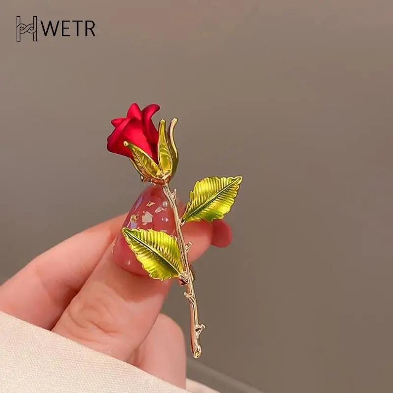 Creative Beautiful Rose Flower Brooches Collection For Women Lady Elegant Flower Pin Summer Design Party Valentine's Day Gift
Creative Beautiful Rose Flower Brooches Collection For Women Lady Elegant Flower Pin Summer Design Party Valentine's Day Gift
