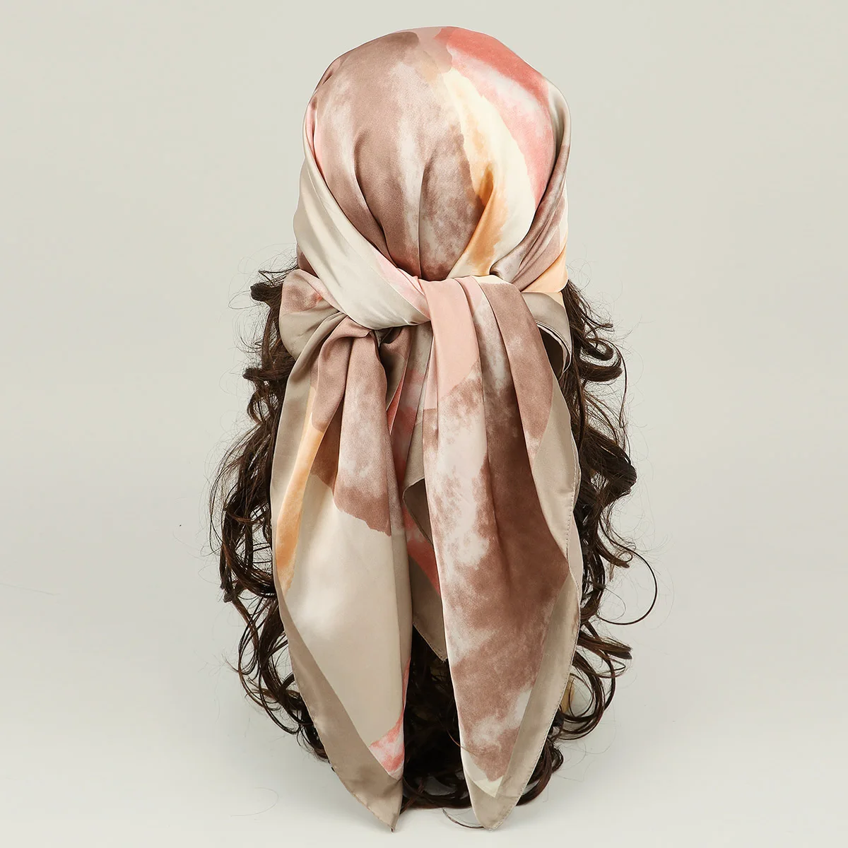 Fashion Woman Cap Imitation Silk 90 Square Scarf Sport Square Hijab Bonnet for Women Plain Dyeing Print Lady Turban Headscarf
Fashion Woman Cap Imitation Silk 90 Square Scarf Sport Square Hijab Bonnet for Women Plain Dyeing Print Lady Turban Headscarf