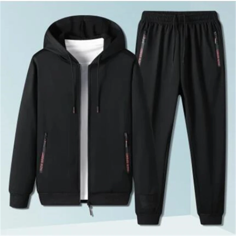 Spring New 2022 Men's Sports Casual Fashion Hoodie set M-4XL zipper two-piece set Men outdoor exercise running men's wear
Spring New 2022 Men's Sports Casual Fashion Hoodie set M-4XL zipper two-piece set Men outdoor exercise running men's wear