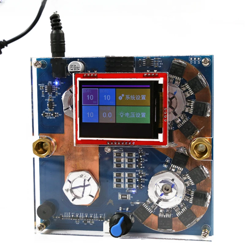 Lithium battery spot welding machine Farah capacitance touch welding machine Small household welding double pulse adjustable
Lithium battery spot welding machine Farah capacitance touch welding machine Small household welding double pulse adjustable
