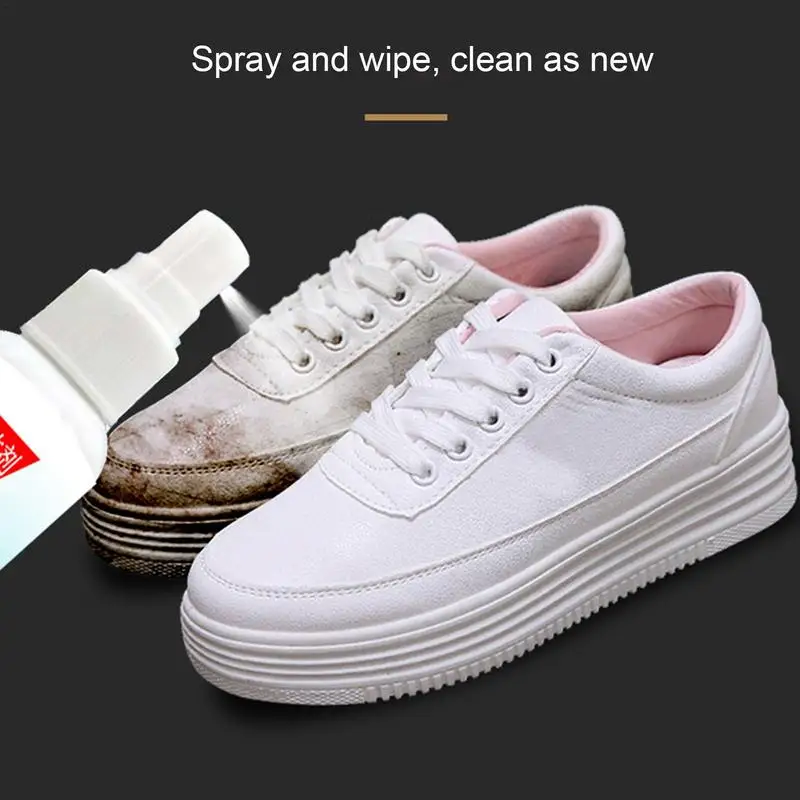 

Спрей для чистки белой обуви, средство для очистки спортивной обуви, эффективное мягкое средство для удаления грязи для белой обуви, баскетбольной обуви