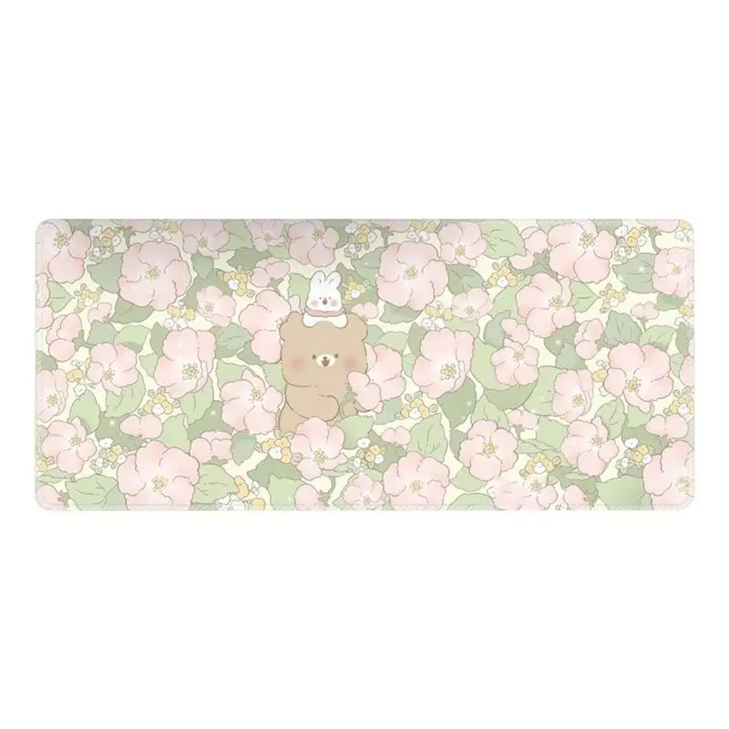 Floral Large Mousepad Kawaii Pink Desk Pad Extra Big Anime Computer Desk Mat Cute Office Supplies For Women Desk Decoration
Floral Large Mousepad Kawaii Pink Desk Pad Extra Big Anime Computer Desk Mat Cute Office Supplies For Women Desk Decoration