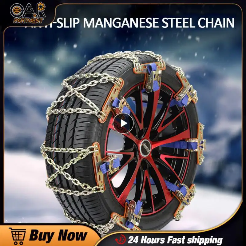 

New Snow Chain Urethane Set Wheel Ties Belts Car Tires Chains Winter Anti-slip Chain Anti Skid Plastic Snow Chains