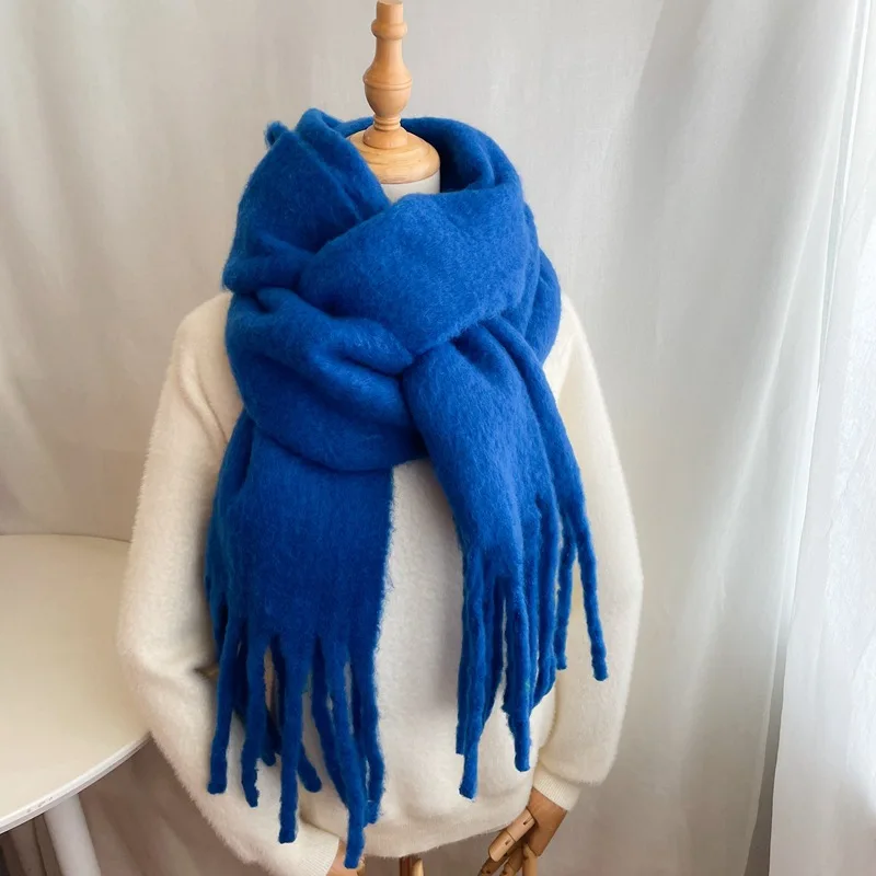 

Warmth Versatile Winter Scarf Scarf Double sided Brand Women Cashmere Wool 2023 New Neck Advanced Trend Shaw Me _ED-W1720389962_