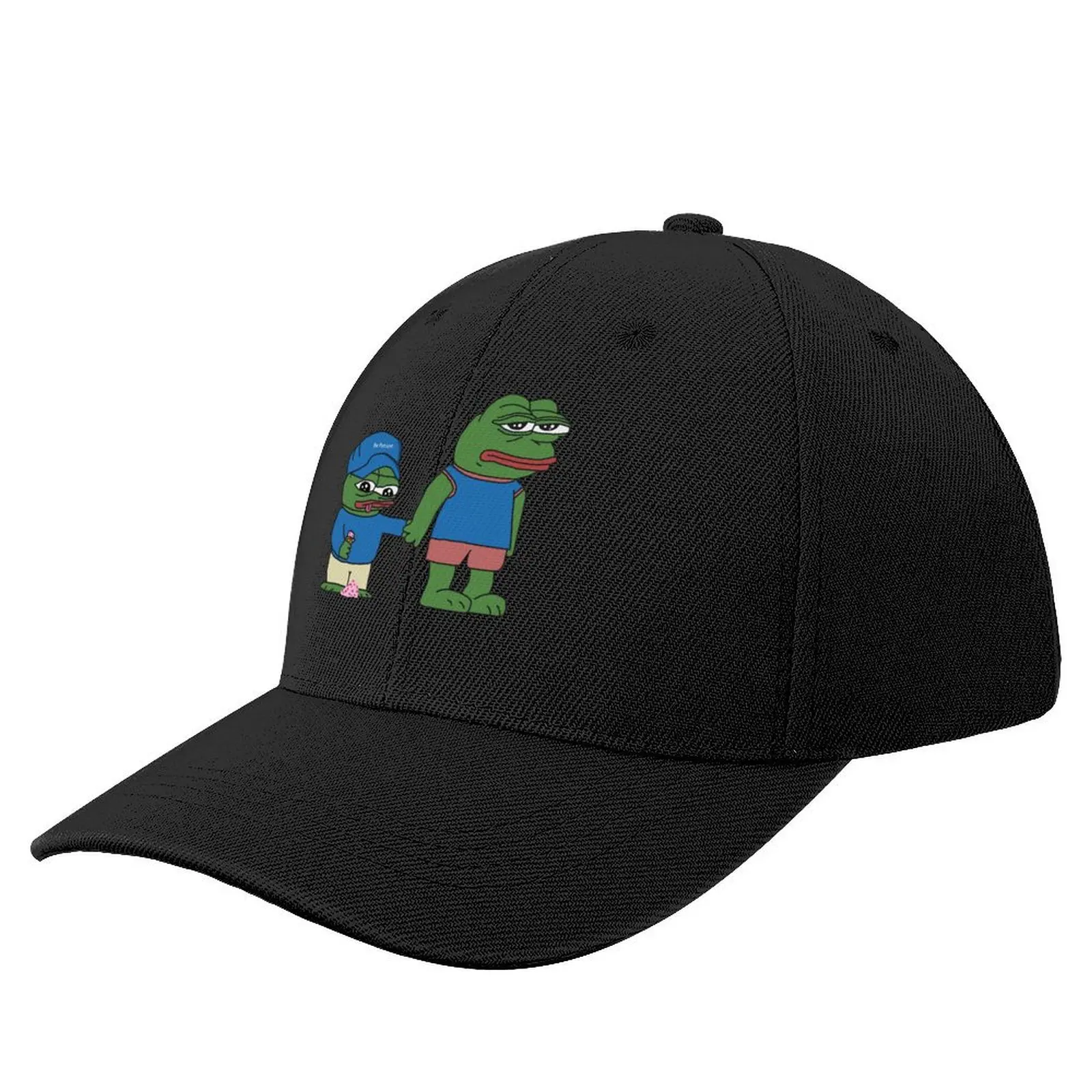 PepeTheFrog and Pepe The Helper Brother Apu Apustaja with ice cream holding hands HD HIGH QUALITY Baseball Cap
PepeTheFrog and Pepe The Helper Brother Apu Apustaja with ice cream holding hands HD HIGH QUALITY Baseball Cap