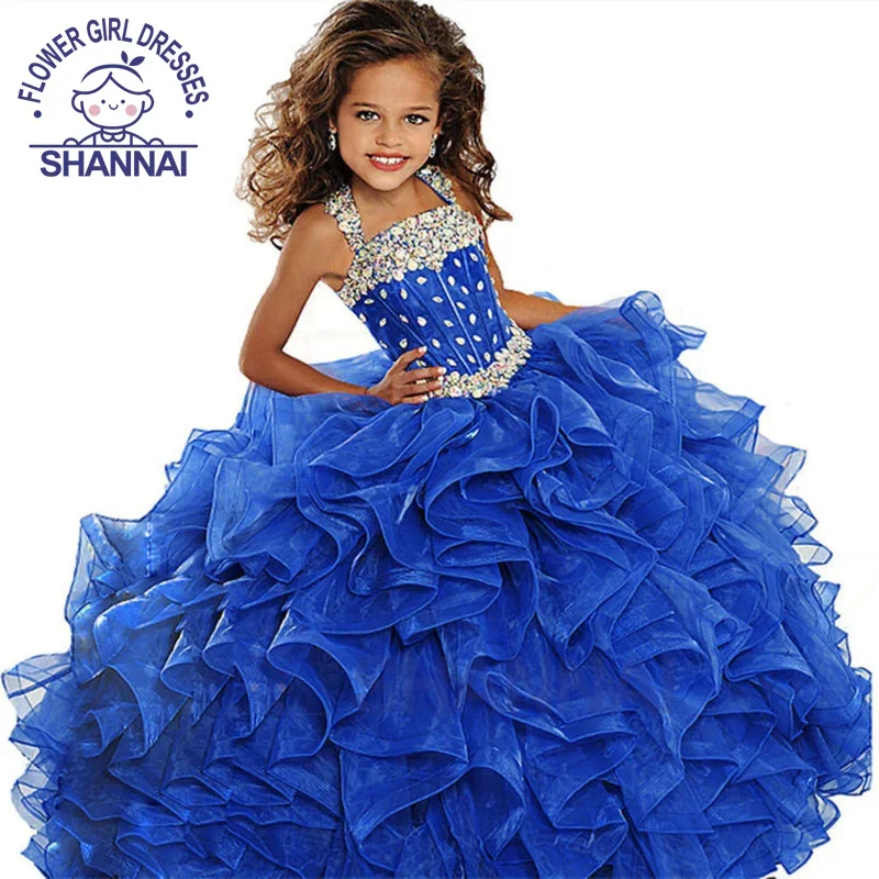 Flower Girls Dresses Floor-Length Square Collar Sleeveless Ball Gown Wedding Bridesmaid Princess Pageant Dress for Girls 1-14
Flower Girls Dresses Floor-Length Square Collar Sleeveless Ball Gown Wedding Bridesmaid Princess Pageant Dress for Girls 1-14