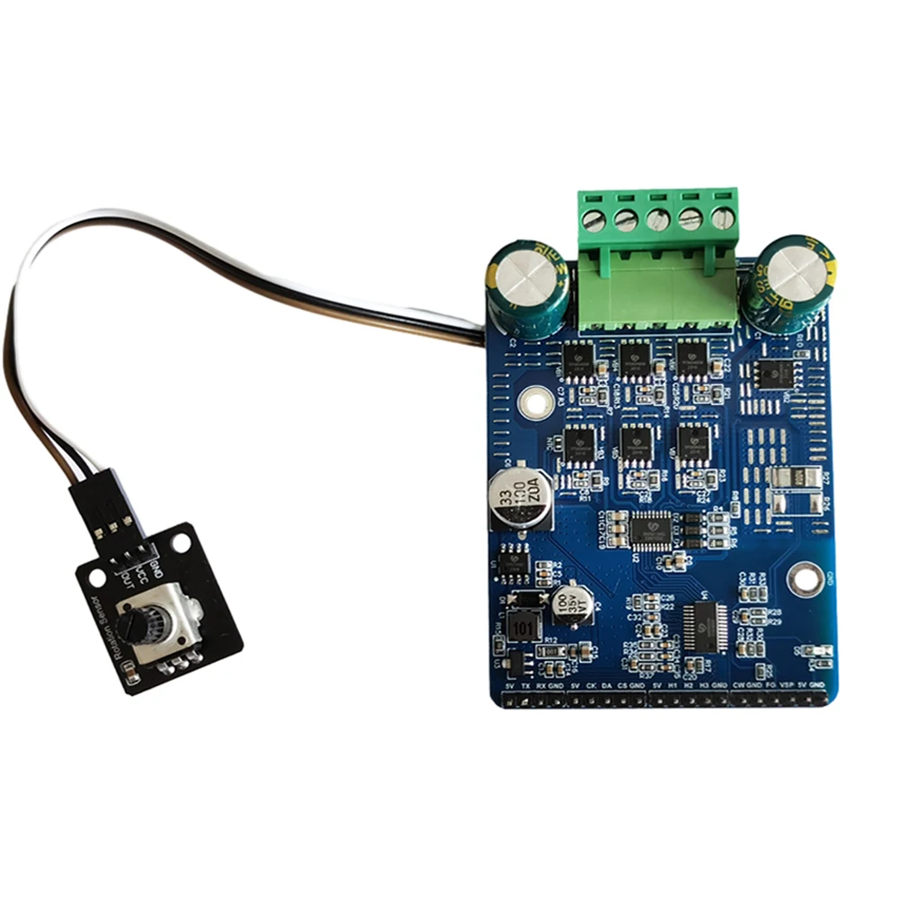 BLDC Three Phase Brushless Motor Controller, PWM High Power, 1600W, 20A Hall Motor Control, Driver Board, Motor Regulator, 6-80V
BLDC Three Phase Brushless Motor Controller, PWM High Power, 1600W, 20A Hall Motor Control, Driver Board, Motor Regulator, 6-80V