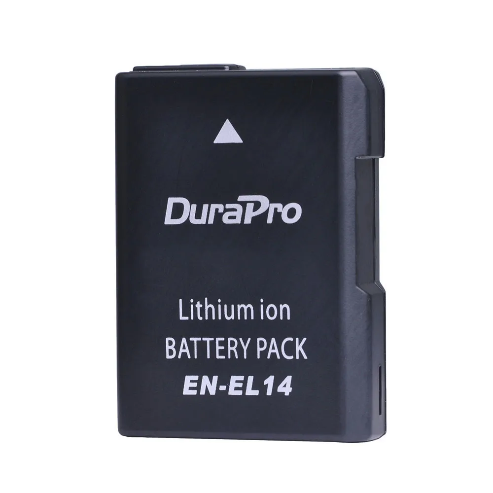 

DuraPro EN-EL14 EN EL14 Battery EN-EL14A Bateria For Nikon D3100 D3200 D3300 D5100 D5200 D5300 P7800 P7000 P7100 P7700 P7800