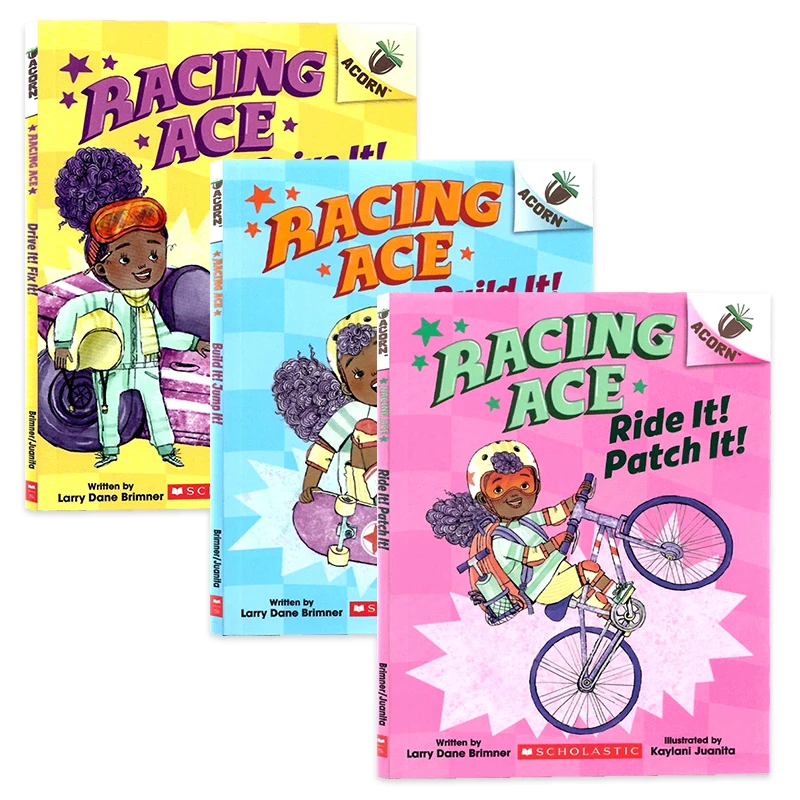 3 книги/комплект, Racing Ace 1 2 3, детские книги на английском языке для детей 4 5 6 7, книги с рисунками
3 книги/комплект, Racing Ace 1 2 3, детские книги на английском языке для детей 4 5 6 7, книги с рисунками