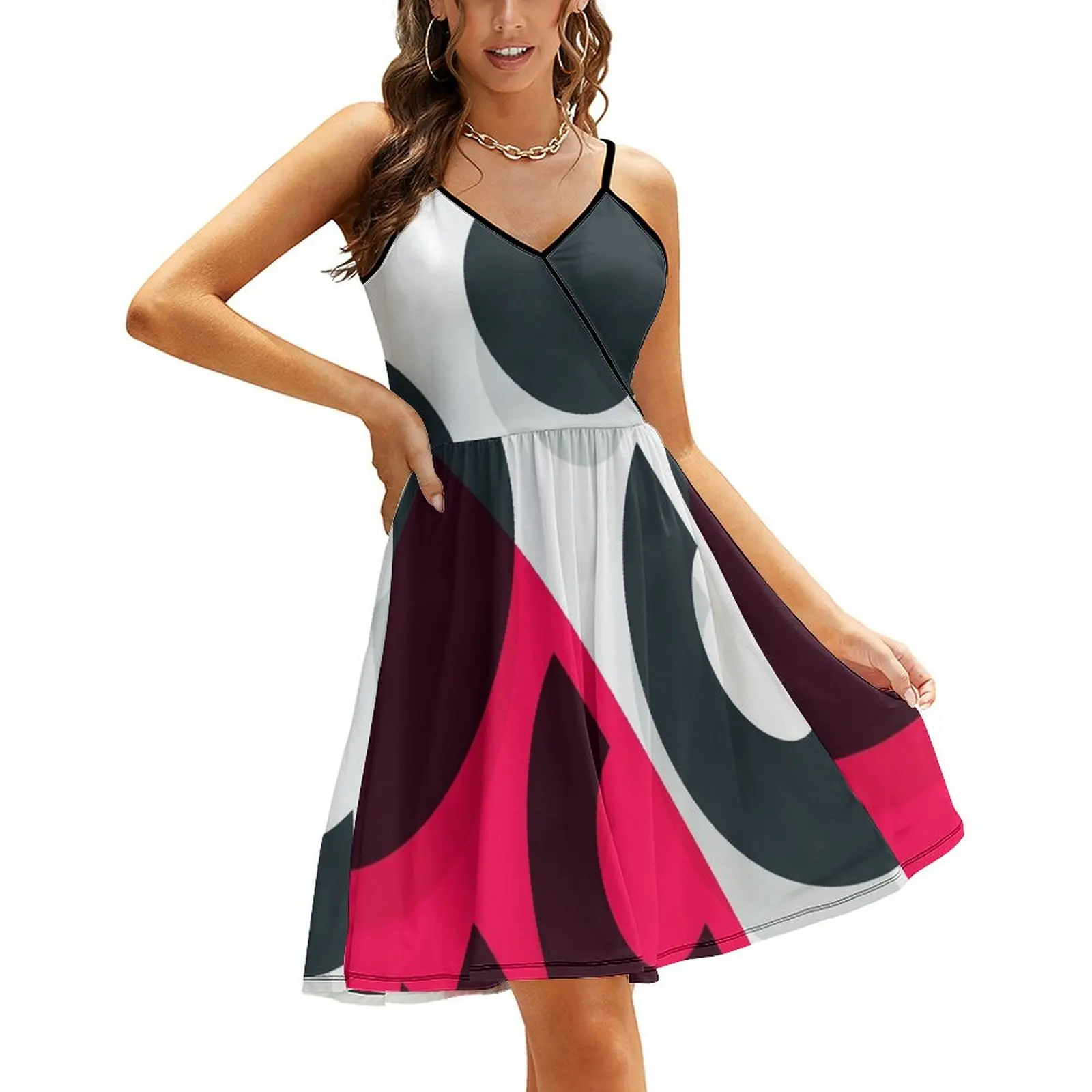 Minimal Abstract Art Pattern Geometric Sling Dress Dress for pregnant women dresses summer woman 2024 women's luxury party dress
Minimal Abstract Art Pattern Geometric Sling Dress Dress for pregnant women dresses summer woman 2024 women's luxury party dress