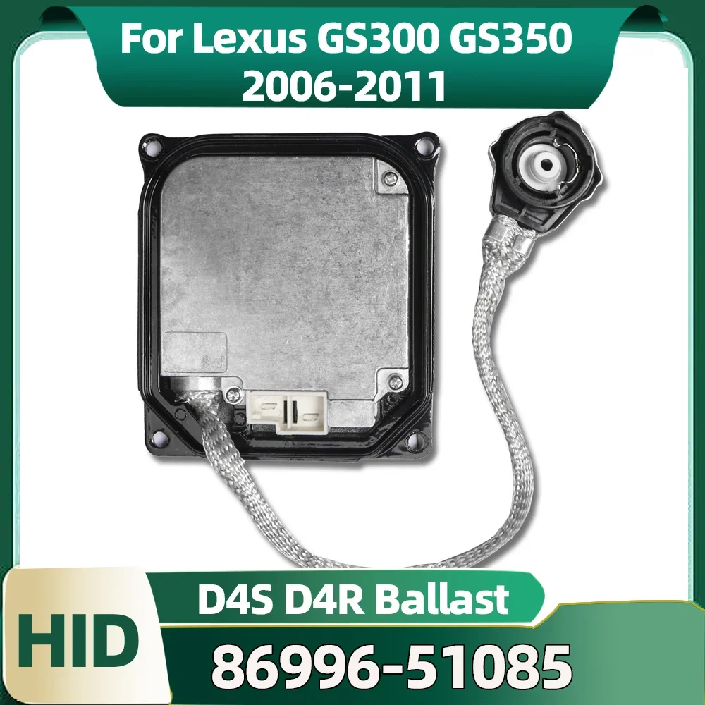 1Pcs 86996-51085 HID D4S Headlight Xenon Ballast KDLT003 Control Unit For Lexus GS300 GS350 2006 2007 2008 2009 2010 2011
1Pcs 86996-51085 HID D4S Headlight Xenon Ballast KDLT003 Control Unit For Lexus GS300 GS350 2006 2007 2008 2009 2010 2011