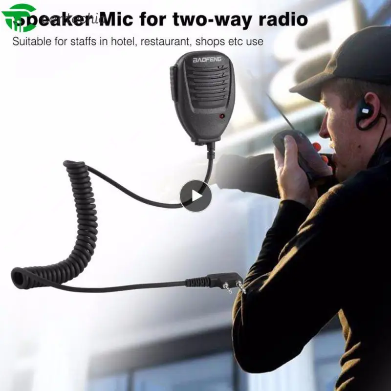 

Baofeng Walkie Talkie Microphone MIC Speaker Dual PTT for Baofeng Ham Radio BF888S UV82 UV5R UV6R Two Way Radio Accessories