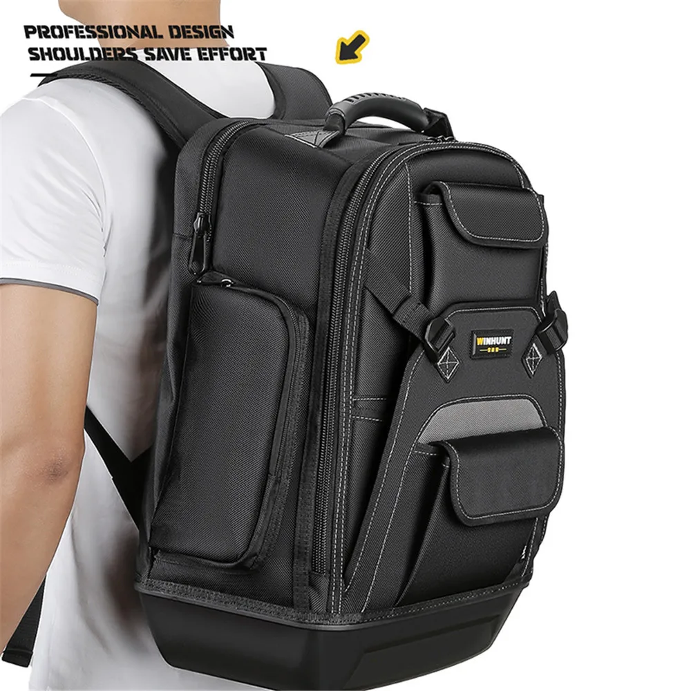 Backpack Tool Pouches Durable Multifunctional Large Capacity Ergonomic Breathable Waterproof Tool Tote Metal Zipper Electrician
Backpack Tool Pouches Durable Multifunctional Large Capacity Ergonomic Breathable Waterproof Tool Tote Metal Zipper Electrician