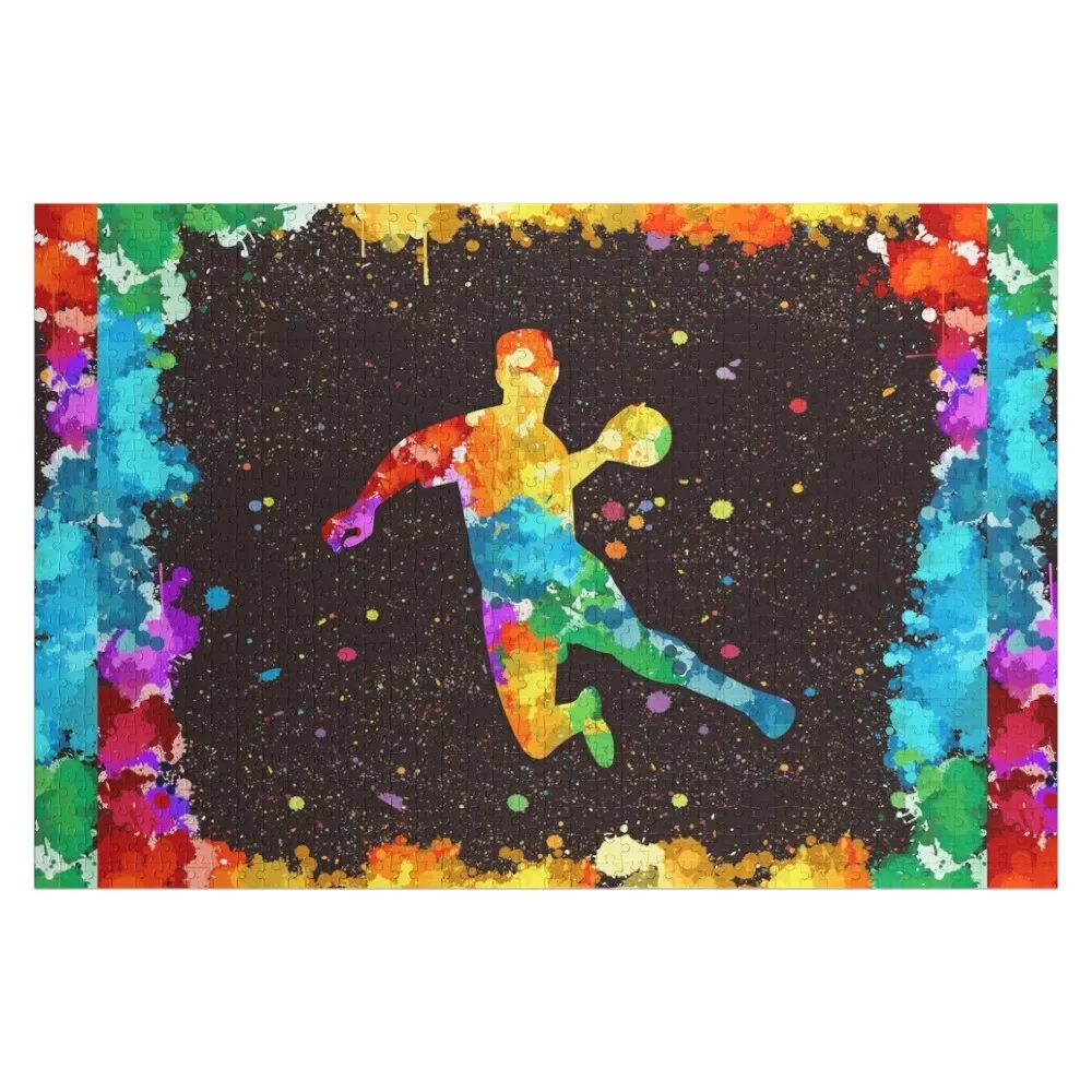 Handball Art Watercolor Jigsaw Puzzle Jigsaw Pieces Adults Wooden Animal Puzzle
Handball Art Watercolor Jigsaw Puzzle Jigsaw Pieces Adults Wooden Animal Puzzle