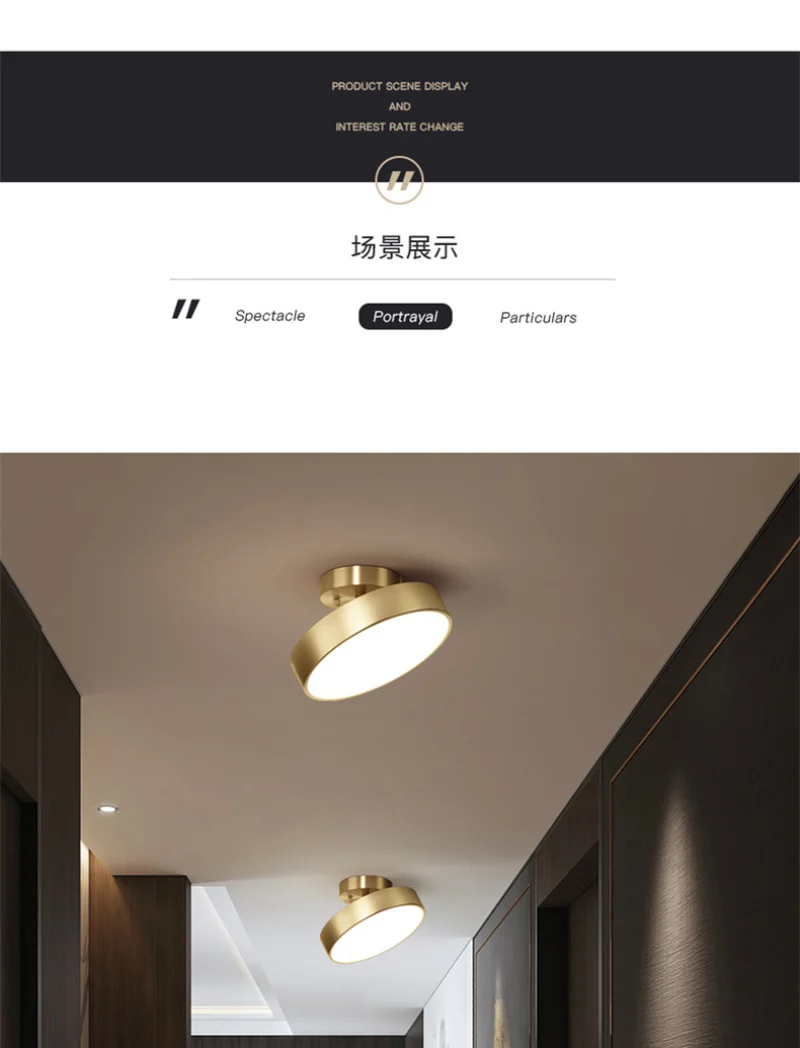 Modern Gold Led Ceiling Lights for Bedroom Hallway Corridor Balcony Round Decoration Lamp Lighting Chandelier Nordic Indoor Modern Gold Led Ceiling Lights for Bedroom Hallway Corridor Balcony Round Decoration Lamp Lighting Chandelier Nordic Indoor