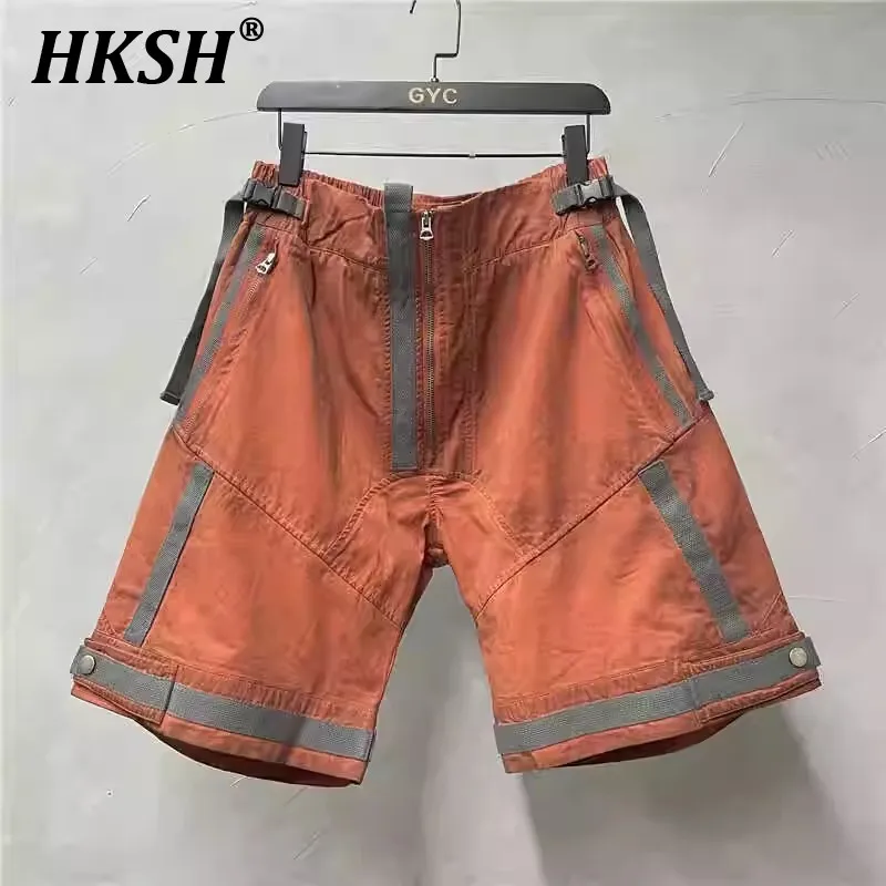 HKSH Waste Land Punk Style Distressed Patchwork Loose New Shorts Retro Trend Fashion Knee Length Pants Men's Tide Chic HK0785
HKSH Waste Land Punk Style Distressed Patchwork Loose New Shorts Retro Trend Fashion Knee Length Pants Men's Tide Chic HK0785
